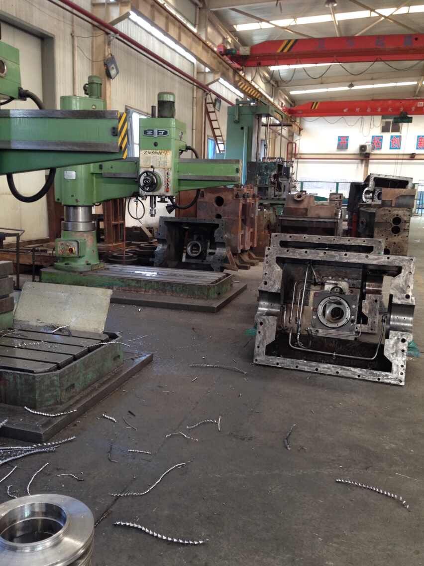 陜西高線吐絲機-生產(chǎn)車間